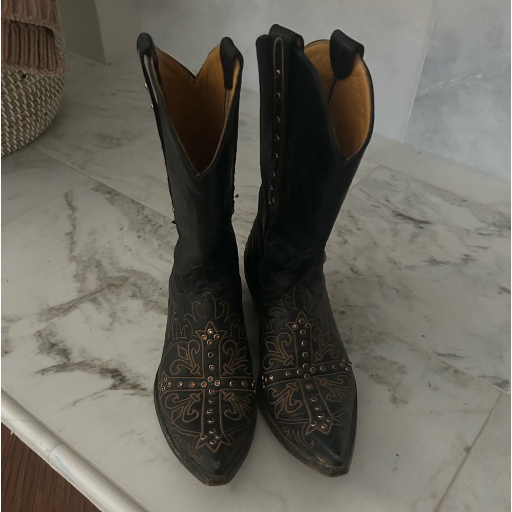 Women’s Old Gringo rhinestone studded boots